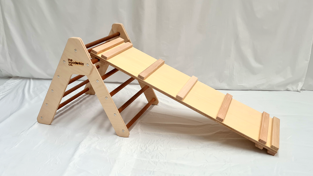 Small Folding Pikler and Ramp
